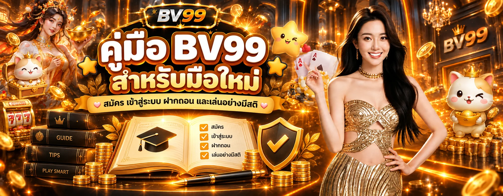 BV99 คู่มือมือใหม่ | สมัคร เข้าสู่ระบบ ฝากถอน